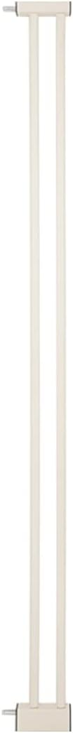 Lumizone Extra Tall Pet Gate 55.12" High Pressure Mounted 4.13" Wide Extension kit 1.37" Gap (Cream White, 55.12" H x 4.13" W, Extension)