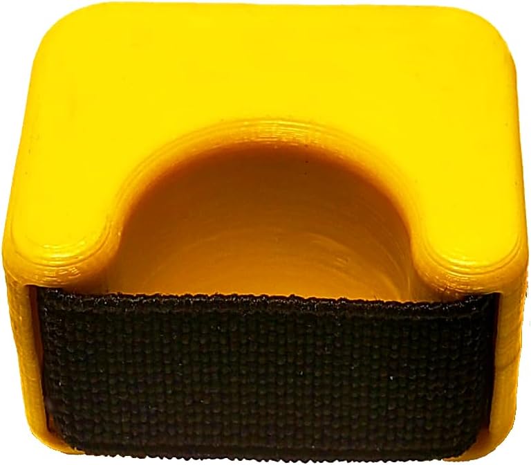 Flex Clicker Hands-Free Training Ring | Finger Clicker for Dog Obedience | Puppy Behavior Tool | Animal Trainer for Birds & Horses | Discipline & Behavior Aid | Easy-to-Use Teaching Device | Yellow