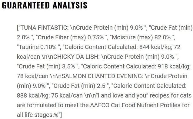 I and love and you Wet Cat Food - Ninja Cat Jiu Jit Stew Variety Pack - Chicken, Salmon, Tuna, Grain Free, Filler Free, 3oz Pack of 12 Cans