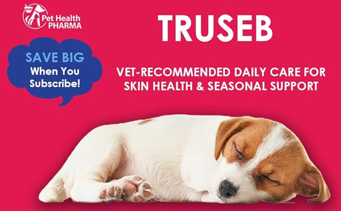 Truseb All Natural Chlorhexidin Sprays Topical Ketoconazole and Chlorhexidine Spray for Dogs, Cats & Horses with Aloe Vera (USA) (Ketoconazole & Chlorhexidine Spray, 8 oz)