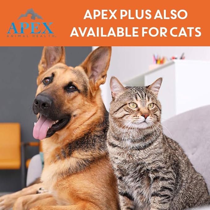 Apex Plus Flea and Tick Prevention for Dogs | Small (5-22 lbs) | 6-Month Supply | Dog Flea and Tick Treatment | 24-Hour Activation, Waterproof, 30-Day Protection