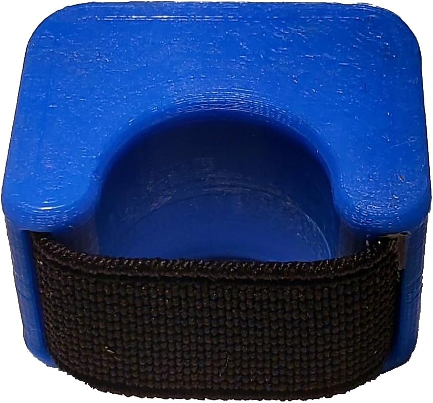 Flex Clicker Hands-Free Training Ring | Finger Clicker for Pet Obedience | Puppy Behavior Corrector | Animal Trainer for Birds & Horses | Dog Training Accessory | Easy-to-Use Pet Teaching Aid | Blue