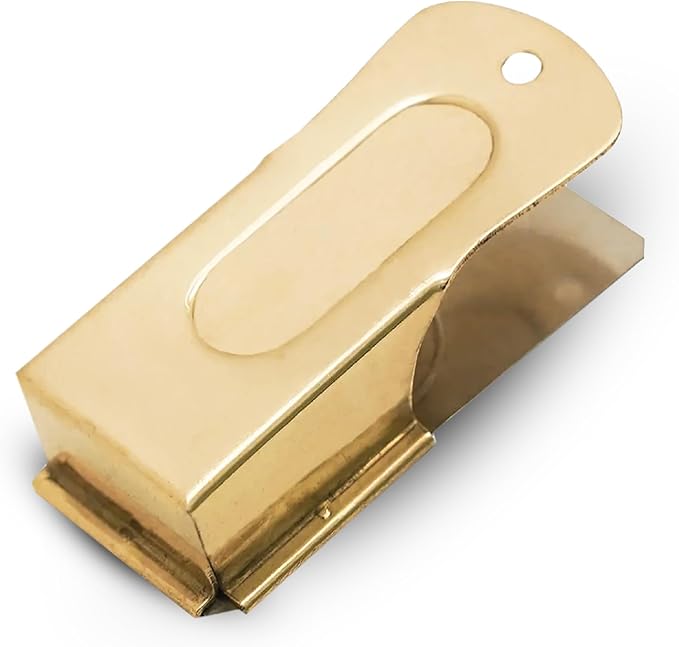 Gold Dog Clicker with Necklace - Clickers for Pet Training - Dog Training & Behavior Aids Easy to Carry with You Anywhere - Teach Your Dog Tricks or Reward His Behavior