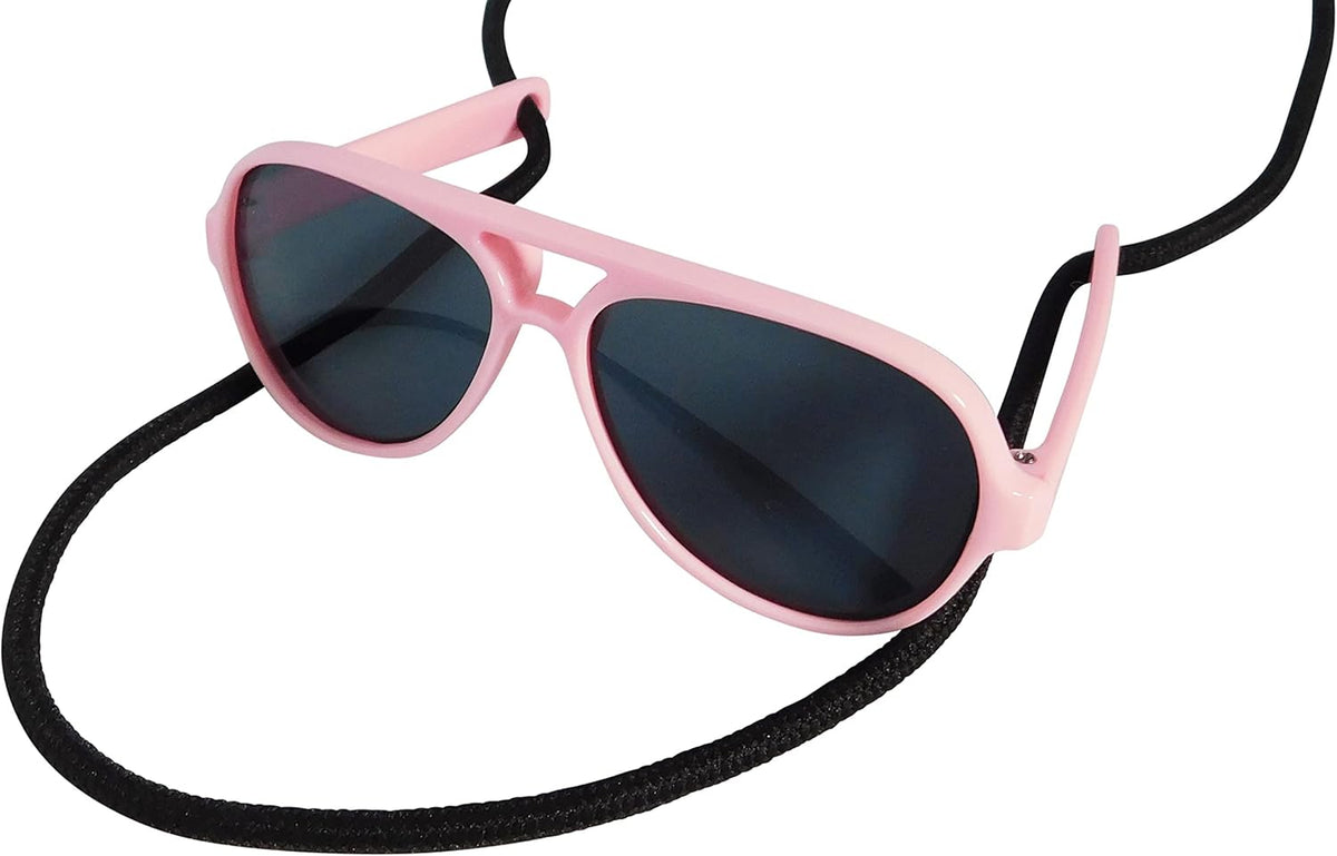 G029 Dog Cat Pet Aviator Sunglasses Glasses for Small Breeds up to 15lbs (Pink)