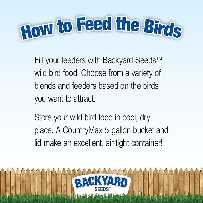 Backyard Seeds Peanut Hearts - High-Energy Wild Bird Food, 50 lbs (50 Pounds)