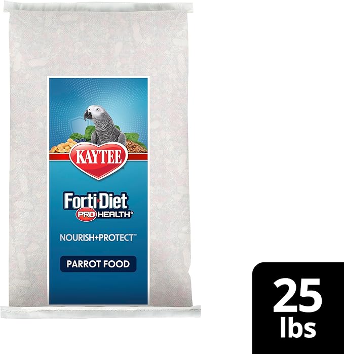 Kaytee Forti-Diet Pro Health Feather Health Parrot Food 25lb