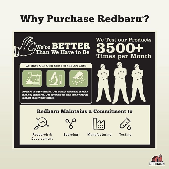 Redbarn Pet Products All-Natural Cow Ears Chews for Dogs - Single Ingredient Rawhide Alternative Supports Joint and Dental Health - Grain Free Treat Made Without Chemicals - Case of 100 Ears