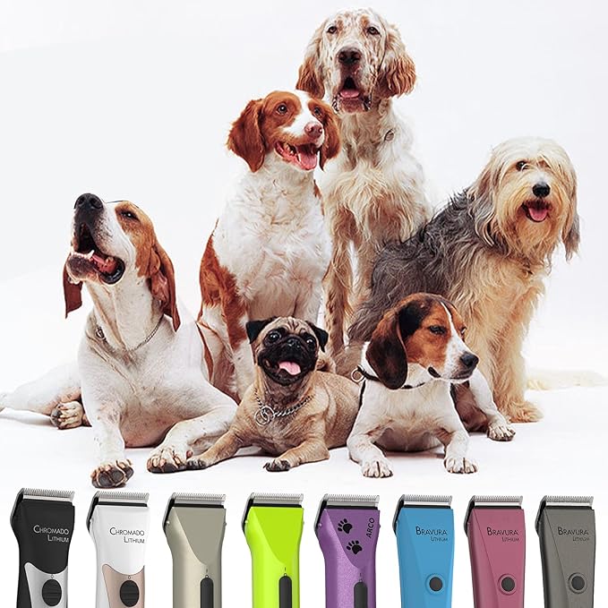 3PCS 5 in 1 Replacement Blades Compatible with Wahl Bravura Clipper Chromado,Creativa,Figura Dog Clippers for Dogs Grooming (5in1/3Pack)