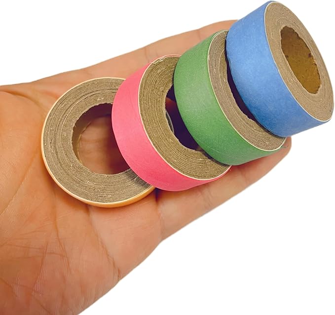 24Pcs Fatty Bagels Bird Toys for Parrots Durable Cardboard Chewing Shredding Foraging Foot 1.75" for Medium & Large Parrot Amazons Mini Macaws African Greys Cockatoos Eclectus Senegal