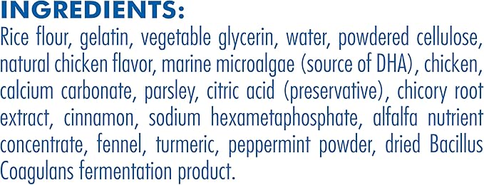 N-Bone Adult Dental Rings Chicken Flavor Dog Treats, 7 Count 9.8-oz Bag, Brown, 1 Count (Pack of 1)