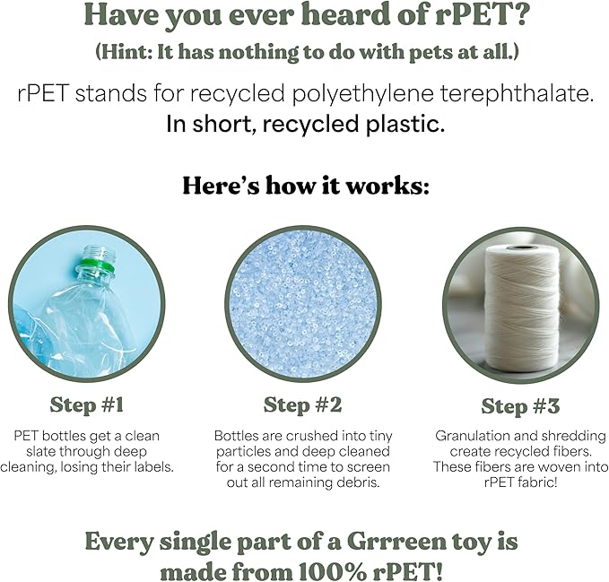 Cat Toys | Plush Toy Earth Animals (Value 5-Pack) Cat Toys for Indoor Cats | Eco Friendly Toy Made from Non Toxic Materials