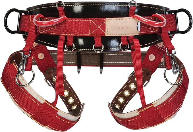 Weaver Leather WLC 560 2 Floating Dee with Padded Nylon Leg Straps