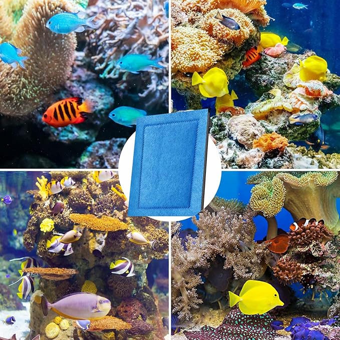 6 Pack Aquarium Filter Cartridge for Marineland Rite-Size C, Fish Tank Filters for Aqua-Tech EZ-Change #3 20-40 & 30-60 Power Filter and for Marineland Penguin PRO Power Filters 275/375