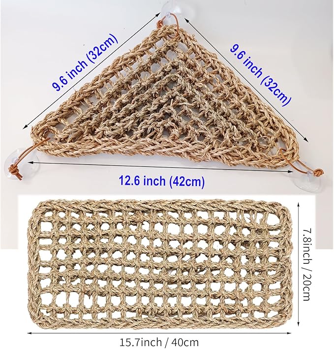 Reptile Plants for Bearded Dragon Tank Accessories, Terrarium Plant Artificial Decor for Snake Cage, Fake Plant for Leopard Gecko Habitat, Lizard Chameleon Ball Pythons (Group BPN)