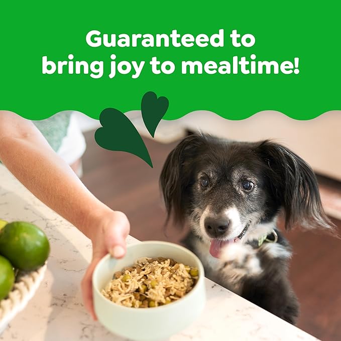 Greenies Smart Topper High Protein Wet Mix-in for Dogs, Chicken, Peas, Apples, and Brown Rice Recipe & Duck, Broccoli, Carrots and Barley Recipe Variety Pack with Whole Grains, 8 Trays of 2oz.