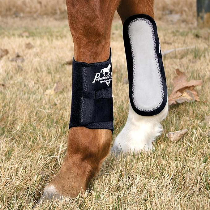 Professional's Choice Equine Competitor Front Leg Splint Boot | Hook & Loop Closure | Sold in Pairs | One Size Fits All