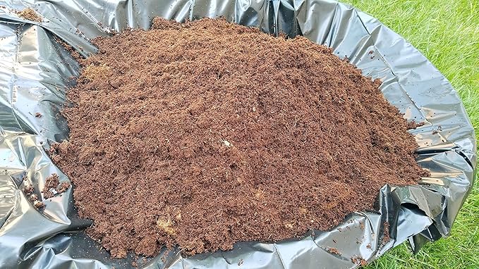 Verdana Coco Coir Potting Soil Brick – 10 Lb - Peat Moss Alternative for Potting Mix, Raised Bed Soil, Organic Gardening & Seed Starting - Compressed Coconut Fiber Block Expands to 18 Gallons