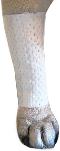 Protective Sleeve Tubular Cover - Bandages - For Dogs Cats and other Pets First Aid Wound Care Comfortable Non-adhesive Breathable and Water Resistant 7 strips (yields 14-21 covers)- (X-Large)
