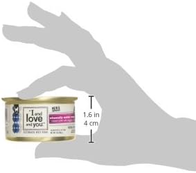 I and love and you Wet Cat Food - Whascally Wabbit Pâté - Rabbit Recipe, Grain Free, Filler Free, 3oz Pack of 24 Cans