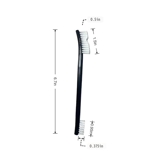 Anti-Static Nylon Bristles Deep Clean Soft Cleaning Brush: 8 Nylon Brushes for Delicate Surfaces - from Keyboard Crumbs to Aquarium Algae - Features Soft Detailing Brush, Culvert Cleaning Tool