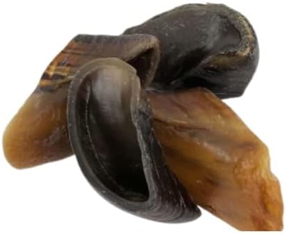 Full-Size Cow Hooves for Dogs | (50 Pack) All-Natural Long Lasting Dog Chews | Made from Grass Fed Cattle | Tasty Treat for Oral Hygiene | Fantastic Alternative for Rawhide and Bully Sticks