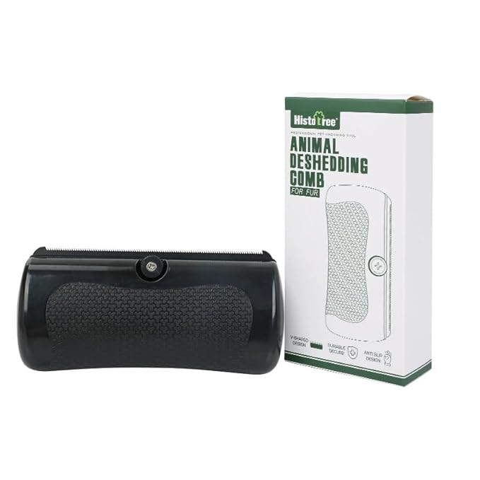 Handheld Dog Grooming Brush Deshedding Dog Brush for Dogs Cats Rabbits Horses Gentle Dog Deshedding Tool Ergonomic Dog Groomer Brush Horse Deshedding Tool Pet Defur Comb