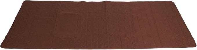 Dog Bed Cover, Slip Washable Pet Blanket for Sofa Couch Furniture Protector, Double Sided TPU Liner for Cats and Puppies, Brown (30x70in/ 76.2x177.8cm)