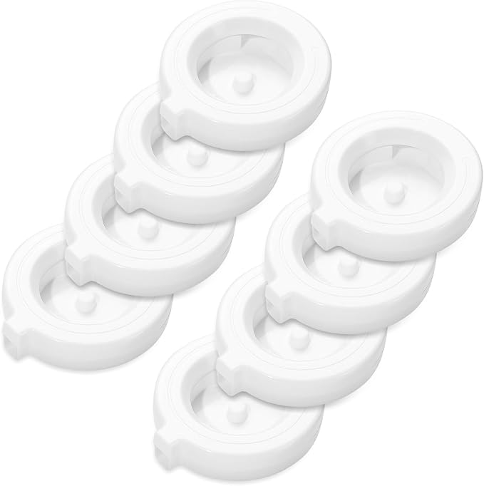 Dog Water Dispenser Filters,Triple Filtration System Dog Water Fountain Filter Replacement (8 Pcs)