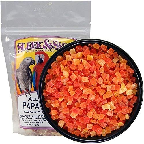 SLEEK & SASSY All Natural Papaya Parrot & Small Animal Treat (14 oz.)