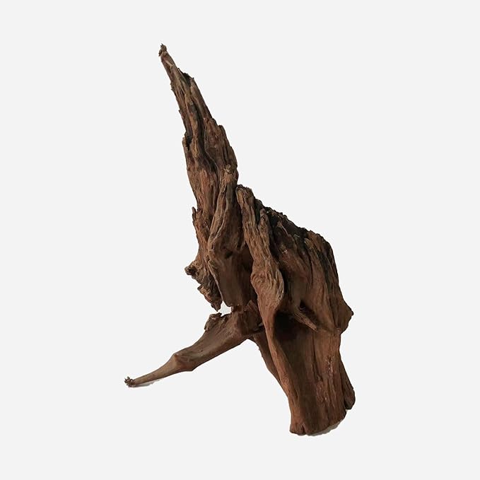 LYPHARD AQUARIUMS Natural Driftwood for Aquarium Decor, L10.63×W10.63×H18.9 Inches Large Drift Wood Decorations for Reptile Hide, Fish Tank, Optional Shapes