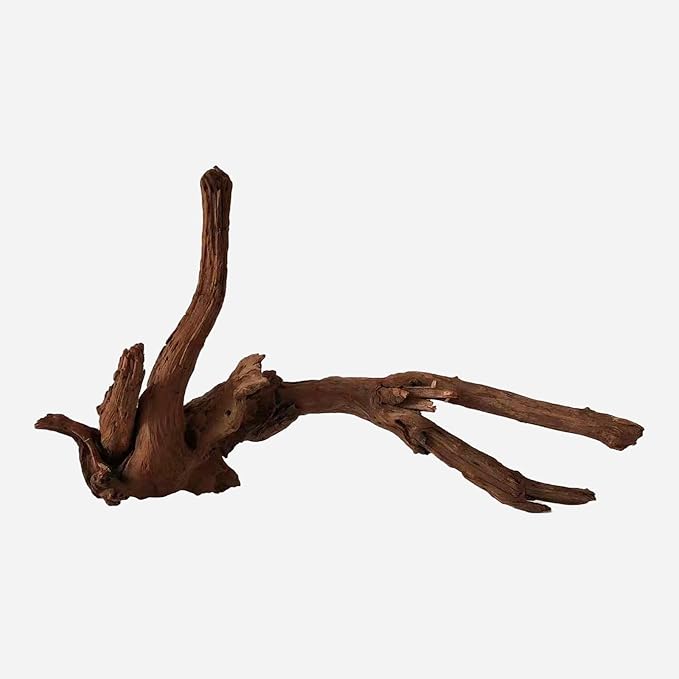 LYPHARD AQUARIUMS Natural Driftwood for Aquarium Decor, L21.26×W3.94×H11.81 Inches Large Drift Wood Decorations for Reptile Hide, Fish Tank, Optional Shapes