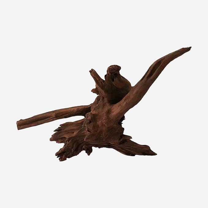 LYPHARD AQUARIUMS Natural Driftwood for Aquarium Decor, L21.26×W12.6×H11.81 Inches Large Drift Wood Decorations for Reptile Hide, Fish Tank, Optional Shapes