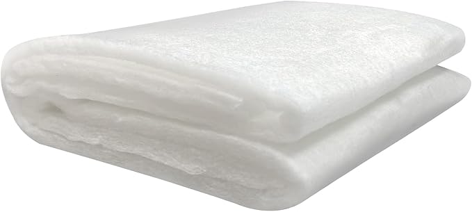 Aquarium Filter Floss for Fish Tank Filters -Micro Fine Multi-Layer Aquarium Filter Pad-Filter Media Roll for Crystal Clear Water Cut to Size 12"x72"x0.5"