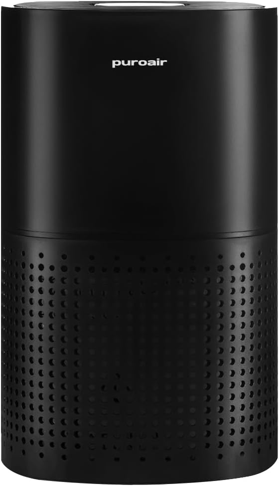 PuroAir 240 HEPA Air Purifier for Home Large Rooms - Covers Up To 1,000 Sq Ft - Filters Up To 99.9% of Pollutants, Smoke, Pollen, Dust - Quiet HEPA Air Filter - Air Purifiers for Bedroom