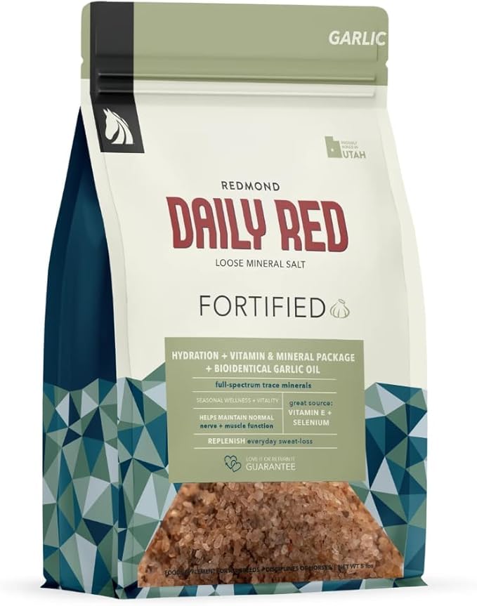 Daily Red Fortified w/Garlic - Horse Vitamin & Mineral Supplement 5 lb Pouch