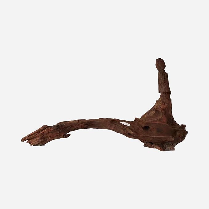 LYPHARD AQUARIUMS Natural Driftwood for Aquarium Decor, L18.9×W5.12×H11.02 Inches Large Drift Wood Decorations for Reptile Hide, Fish Tank, Optional Shapes