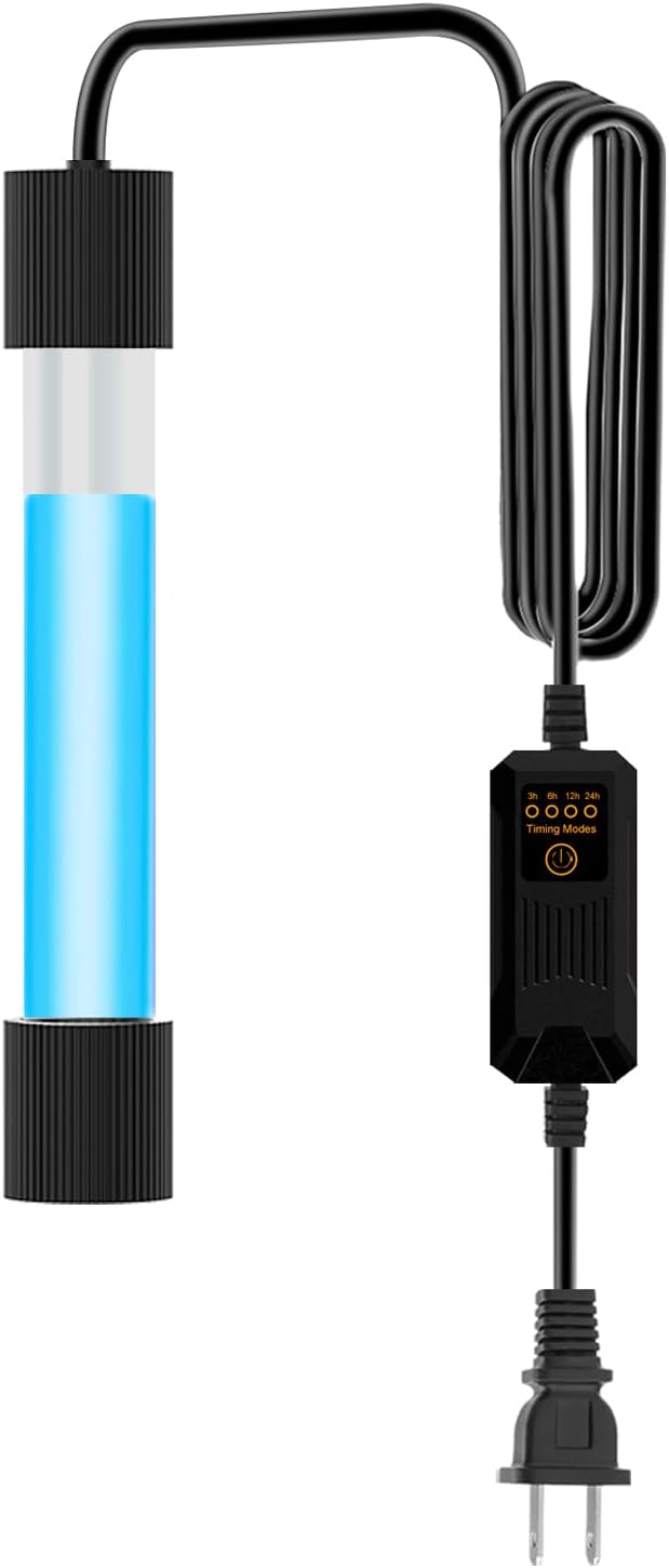 Replacement Light Bulb for Aquarium Filter, Fish Tank Filter Replacement Parts, Including 1 x 5W Light Bulb, for KV-188/KV-288