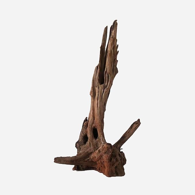 LYPHARD AQUARIUMS Natural Driftwood for Aquarium Decor, L12.99×W6.69×H20.47 Inches Large Drift Wood Decorations for Reptile Hide, Fish Tank, Optional Shapes