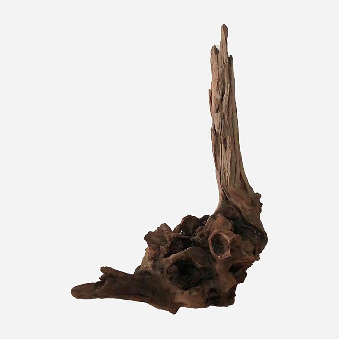 LYPHARD AQUARIUMS Natural Driftwood for Aquarium Decor, L13.39×W7.48×H15.75 Inches Large Drift Wood Decorations for Reptile Hide, Fish Tank, Optional Shapes