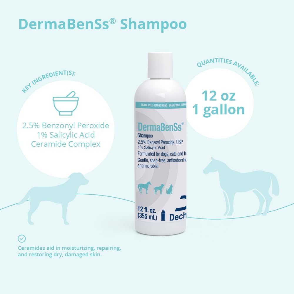 Shampoo for Dogs, Cats and Horses, 12 Ounce