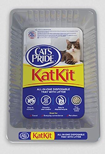 Cat's Pride, Disposable Litter Pan, Includes Pan & Litter All In One (1 Pack)