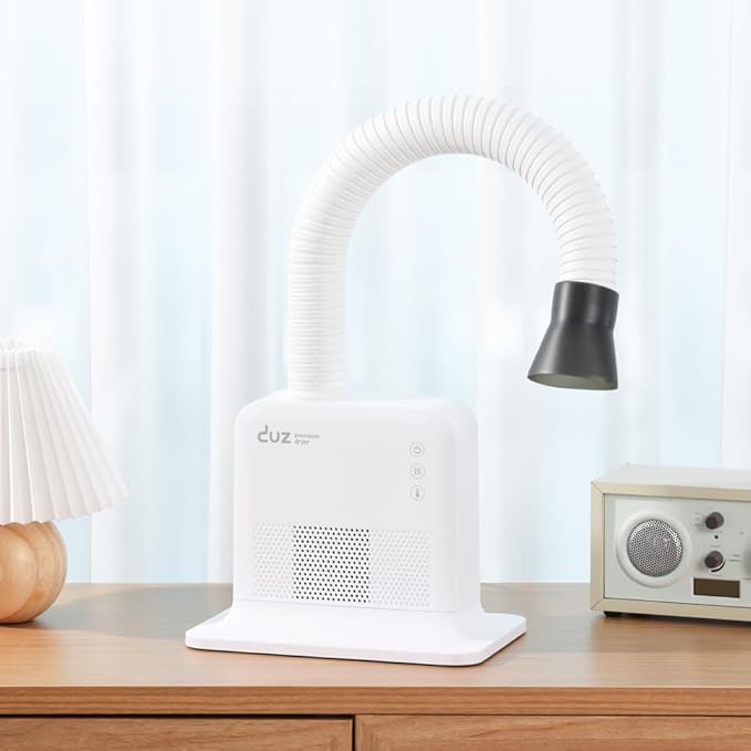 DUZ V2Pro Advanced & Energy-Efficient Pet Grooming Dryer: Powerful Airflow, Low Wattage, Hands-Free Operation, Quiet & Stress-Free Grooming Solution, Ideal for All Coats