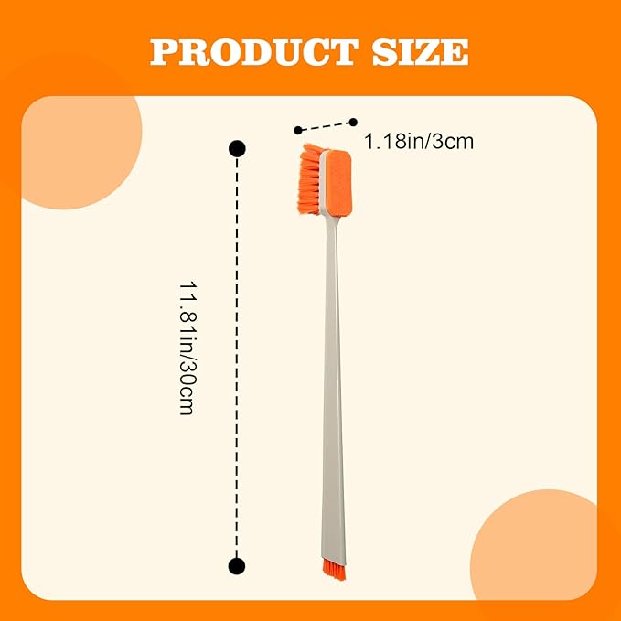 Small Fish Tank Cleaner Brush, Algae Scraper for Aquarium, Glass Aquarium Cleaning Tool, Fish Tank Cleaner Adapted for Glass and Acrylic Aquariums