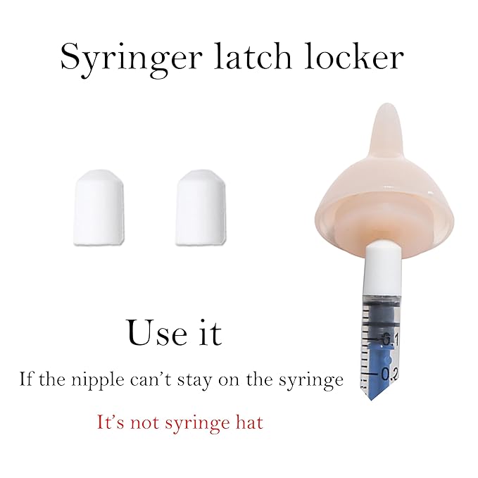 Silicone Feeding Nipples and Syringes for Newborn Kittens, Puppies, Small Animals, Rabbits Dongdong pet