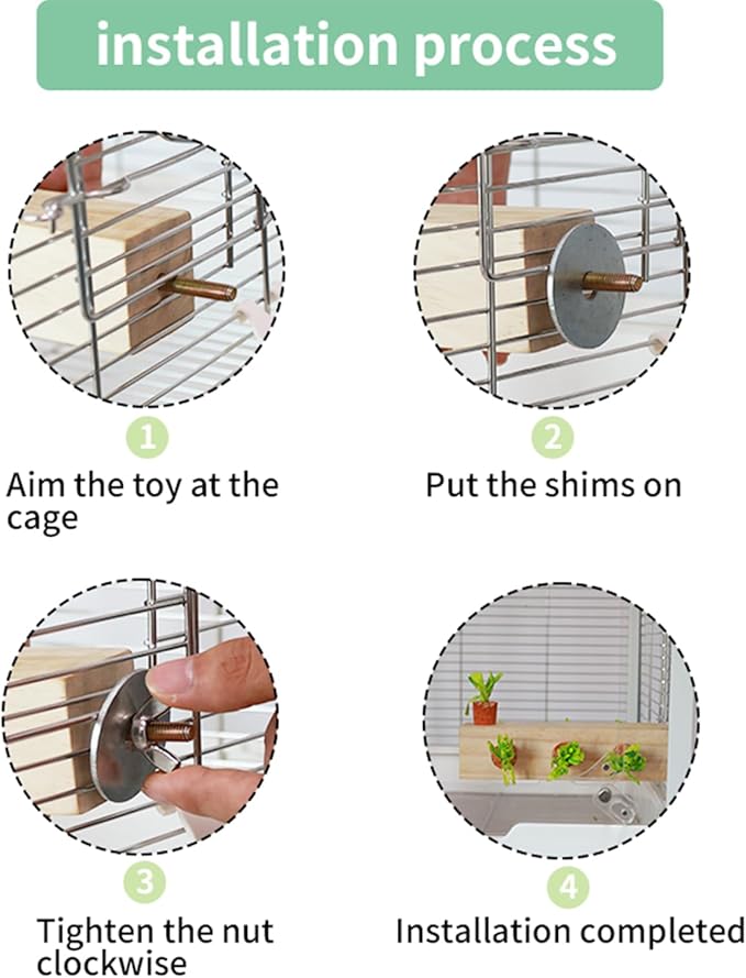 Bird Toys, Bird Chew Toy Cork Wooden Block Parrot Foraging Toys Birdcage Accessories for Conures Parakeets Cockatiels Lovebirds African Grey Macaws (Carrot Cork)