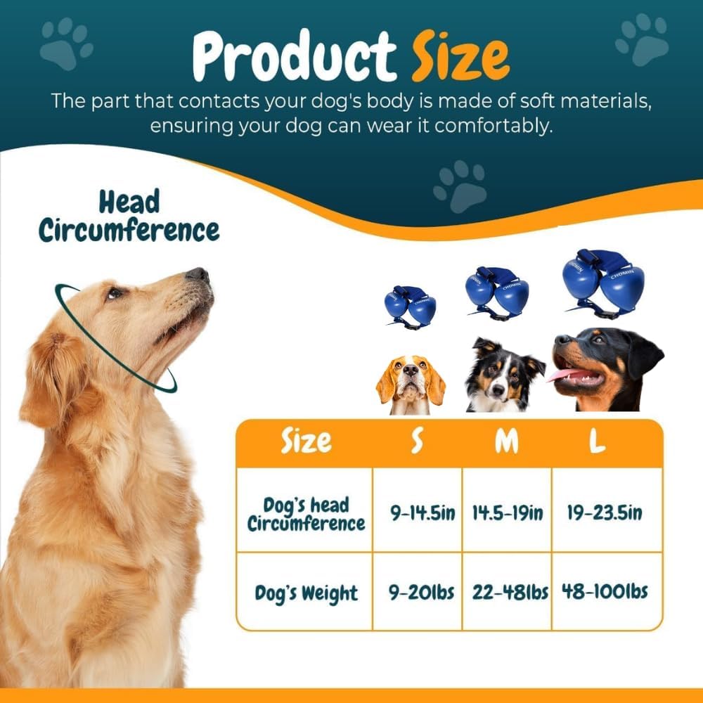 Dog Ear Muffs for Noise Protection, 29dB NRR Dog Earmuffs, Noise Cancelling Headphones for Dogs