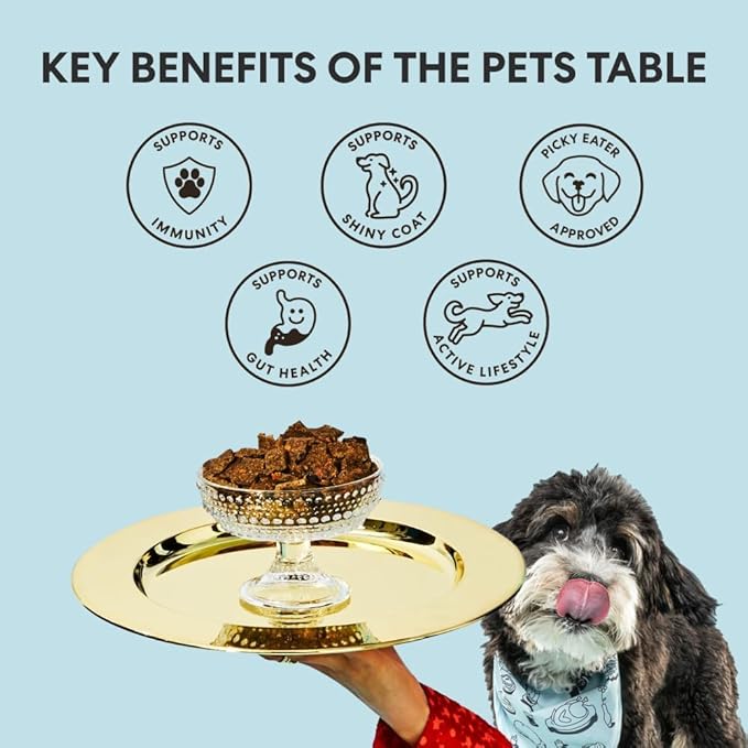 The Pets Table Mixed Grain Free and Grain Inclusive, Air Dried Dog Food 2 Pack - Beef & Berries + Chicken & Sweet Potato, 48 Ounce (Pack of 2)
