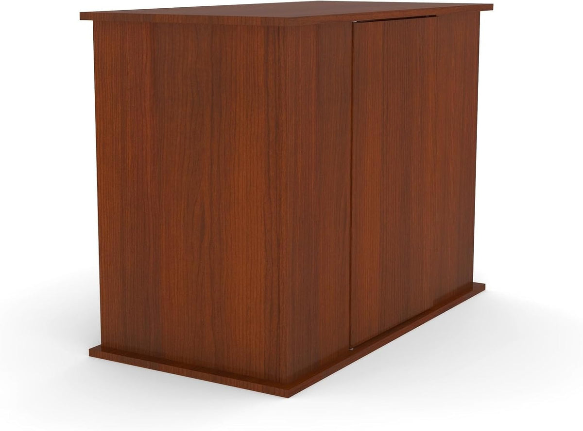 Aquatic Fundamentals AMZ-36501-68, 50-65 Gallon Aquarium Stand with Double Door Storage, Serene Cherry Finish