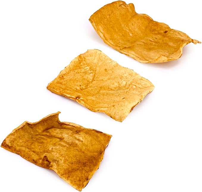 ValueBull USA Rawhide Chips, Chicken Infused, 1 Pound - Natural & Safe, USA Beef Hide, Long Lasting, Chemical Free, No Artificial Flavors
