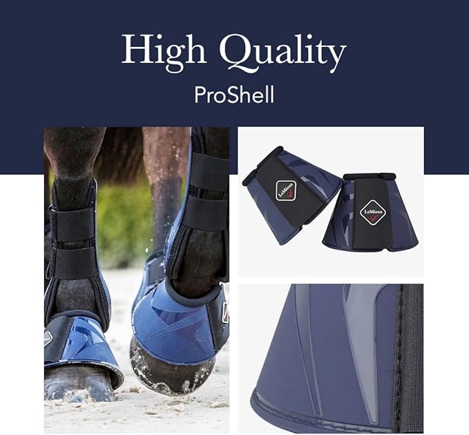 LeMieux Rubber Bell Overreach Horse Boots - Protective Gear and Training Equipment - Equine Boots, Wraps & Accessories